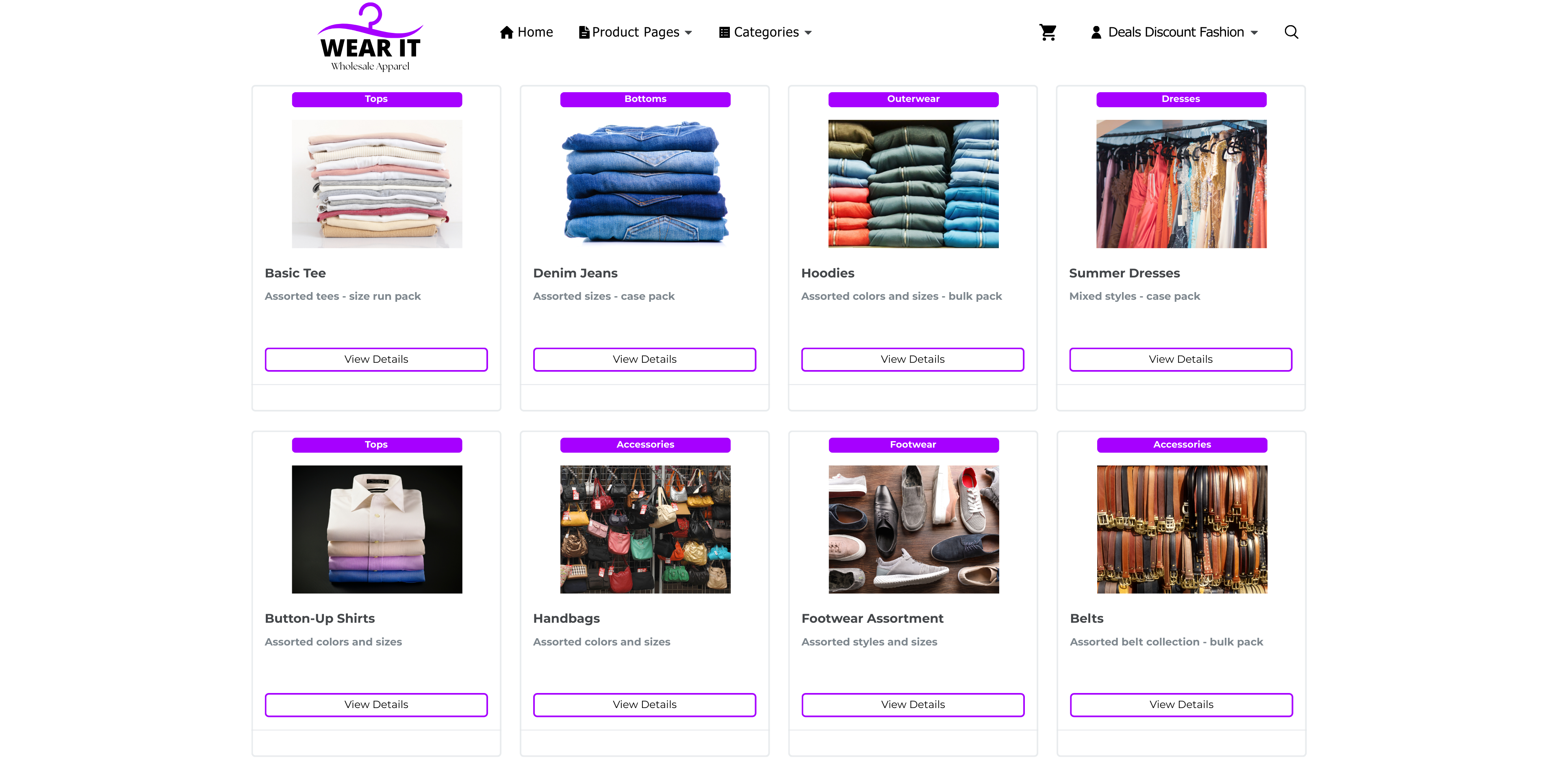 Wholesale Apparel & Fashion Dashboard
